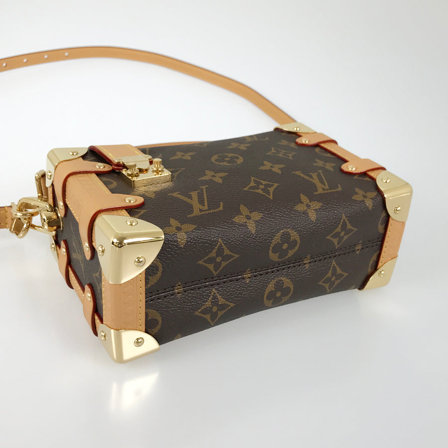 LOUIS VUITTON Monogram Side Trunk PM M46815 Hand bag