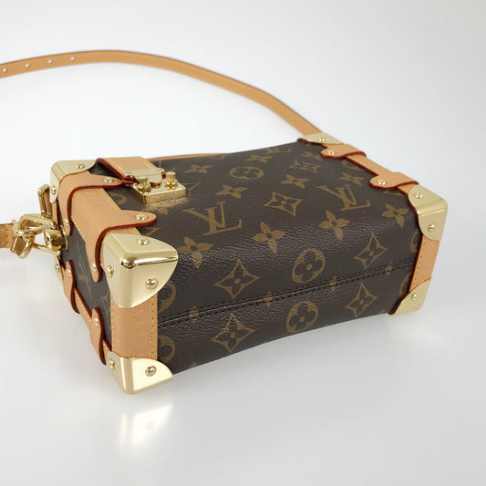 LOUIS VUITTON Monogram Side Trunk PM M46815 Hand bag