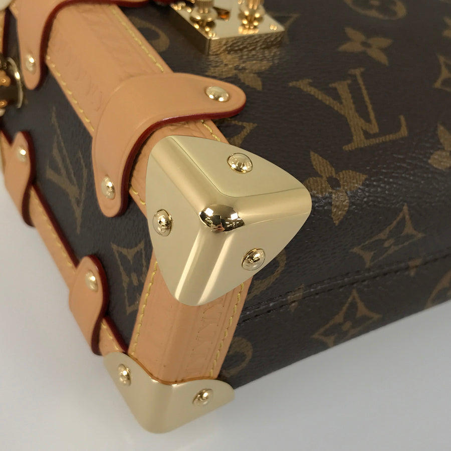 LOUIS VUITTON Monogram Side Trunk PM M46815 Hand bag