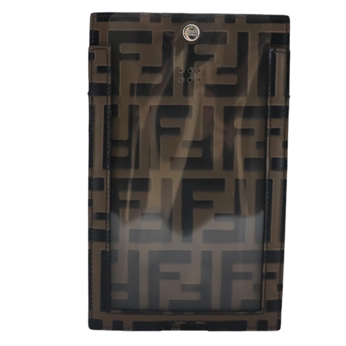 Fendi Zucca  Canvas Clutch Bag (Pre-Owned)