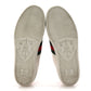 Amelia X SEGA Calfskin Ayers Web Guccy Womens Ace Sneakers 37 White