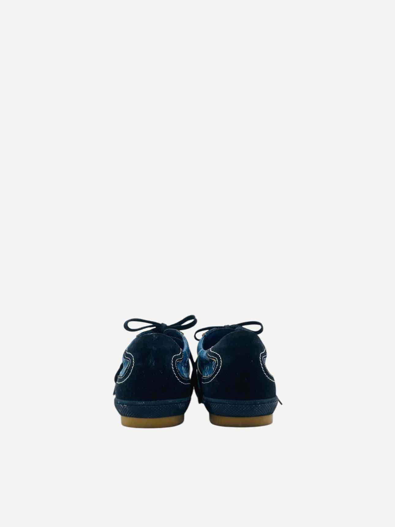 LOUIS VUITTON Denim Monogram Size EU 41 Sneakers