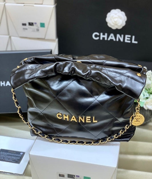 CHL -  22 Handbag Black For Women 14.4in/37AmeliaAS3261 B08037 94305