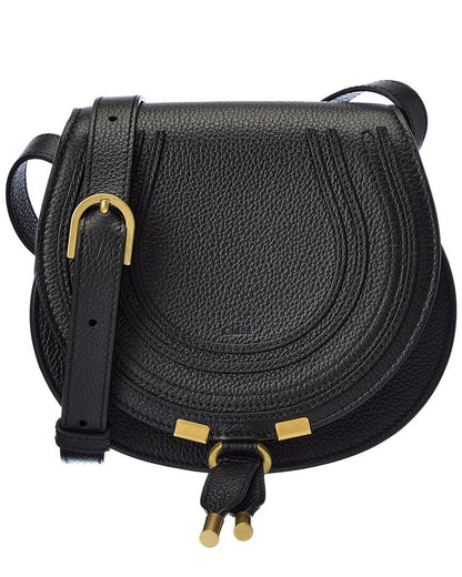 CHL - CC o? Marcie Small Leather Saddle Bag