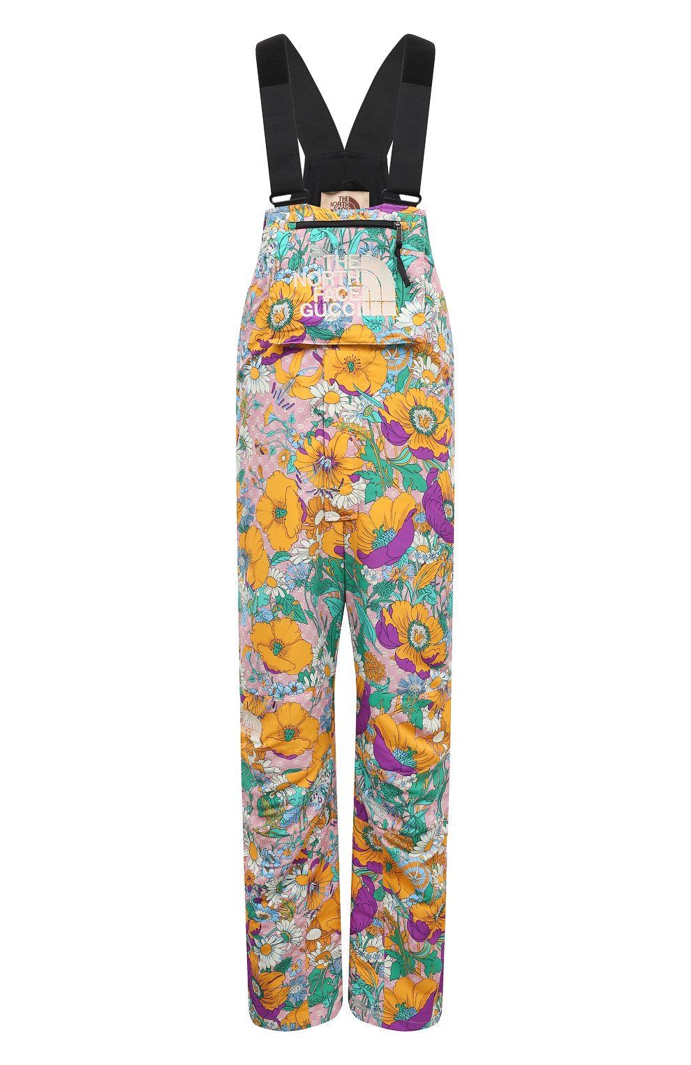 Gucci x North Face Floral Multicolor Ski Bib