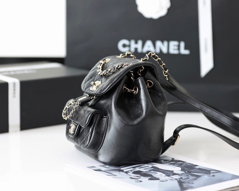CHL -  Backpack Black For Women 7 in/18cm