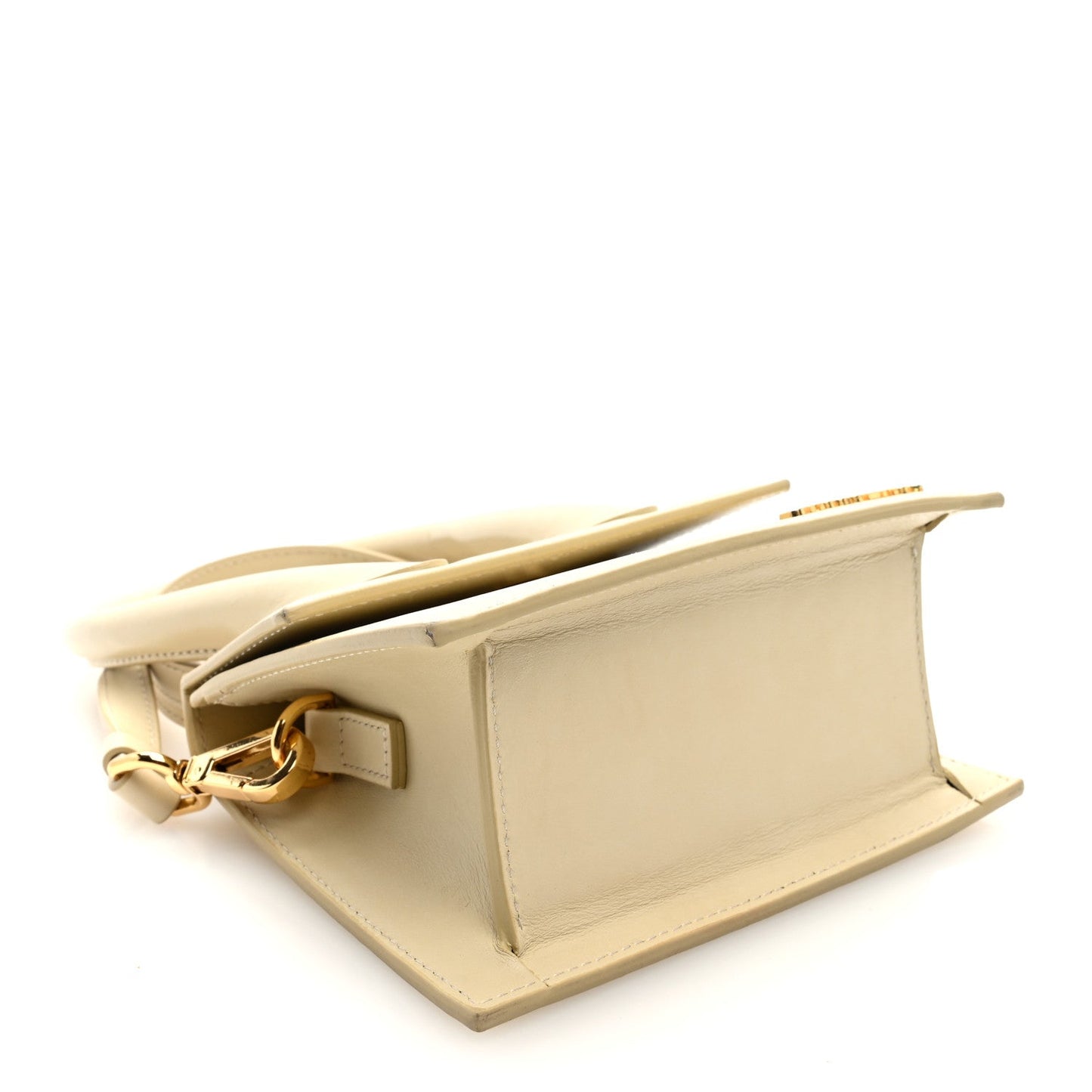 Jacquemus Smooth Calfskin Le Chiquito Moyen Ivory