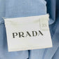 PRADA Crew Neck Blue T-shirt