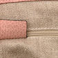 Amelia Dollar Calfskin GG Charm Satchel Soft Pink