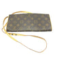 Louis Vuitton Twin  Canvas Clutch Bag