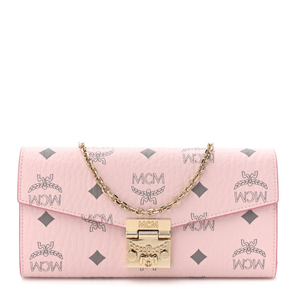 jmb        Visetos Large Patricia Wallet On Chain Soft Pink