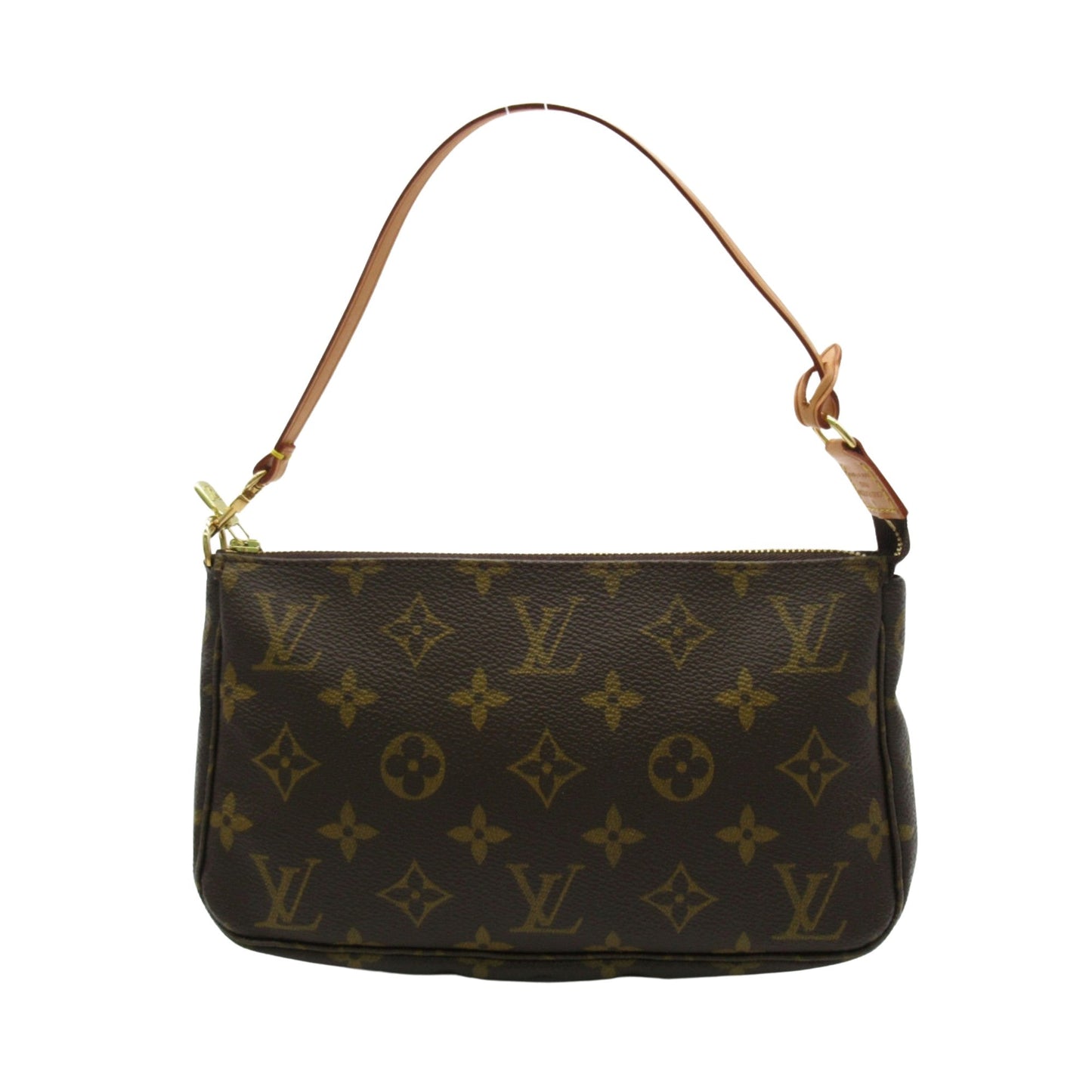 Louis Vuitton Pochette Accessoire  Canvas Clutch Bag