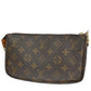 Louis Vuitton Pochette Accessoires  Canvas Clutch Bag