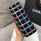 CHL - Navy Sparkle Tweed Classic Mini Rectangular Flap Bag For Women 20cm/7.5in