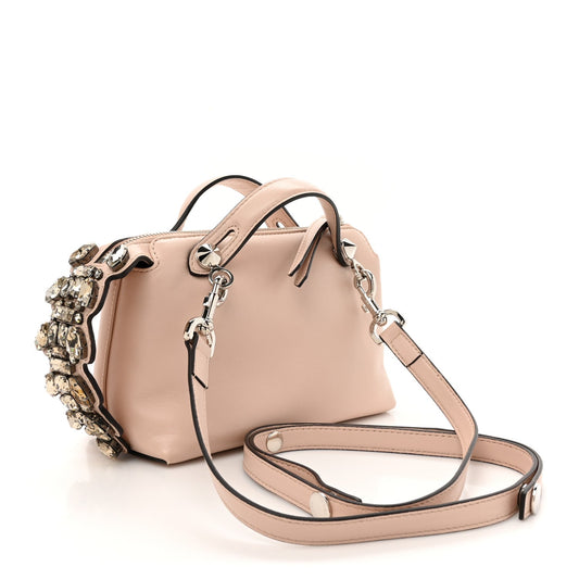 Amelia Shiny Nappa Crystal Croc Tail Mini By The Way Boston Bag Soap Smoky Quartz
