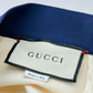 GUCCI Cream w/ Blue Contrast Trim Size Small Midi Dress
