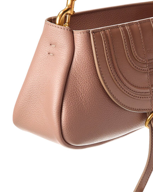 CHL - CC o? Marcie Small Leather Hobo Bag