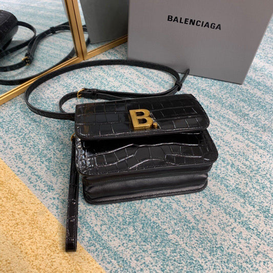 BLN-Ciaga Bolso Bandolera B In Black, For Women,  Bags 7in/18cm