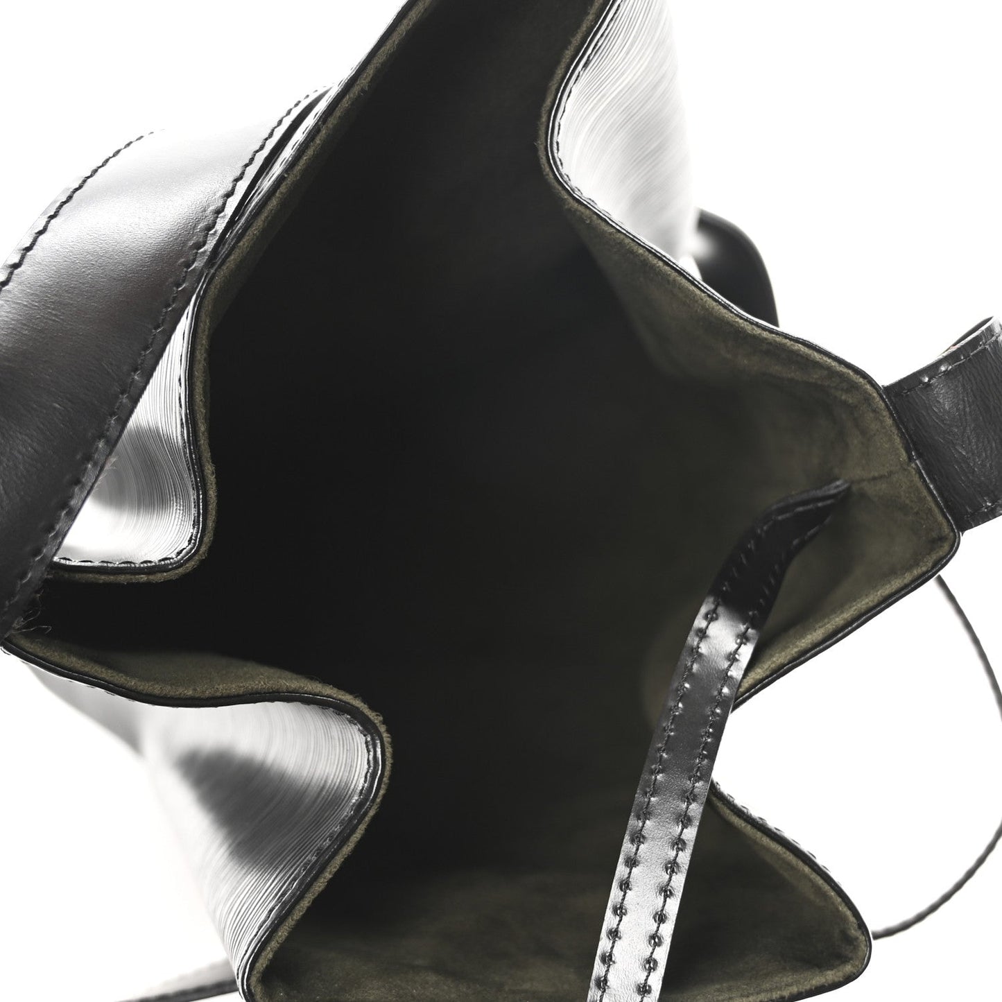 Louis Vuitton Epi Sac D'epaule Black