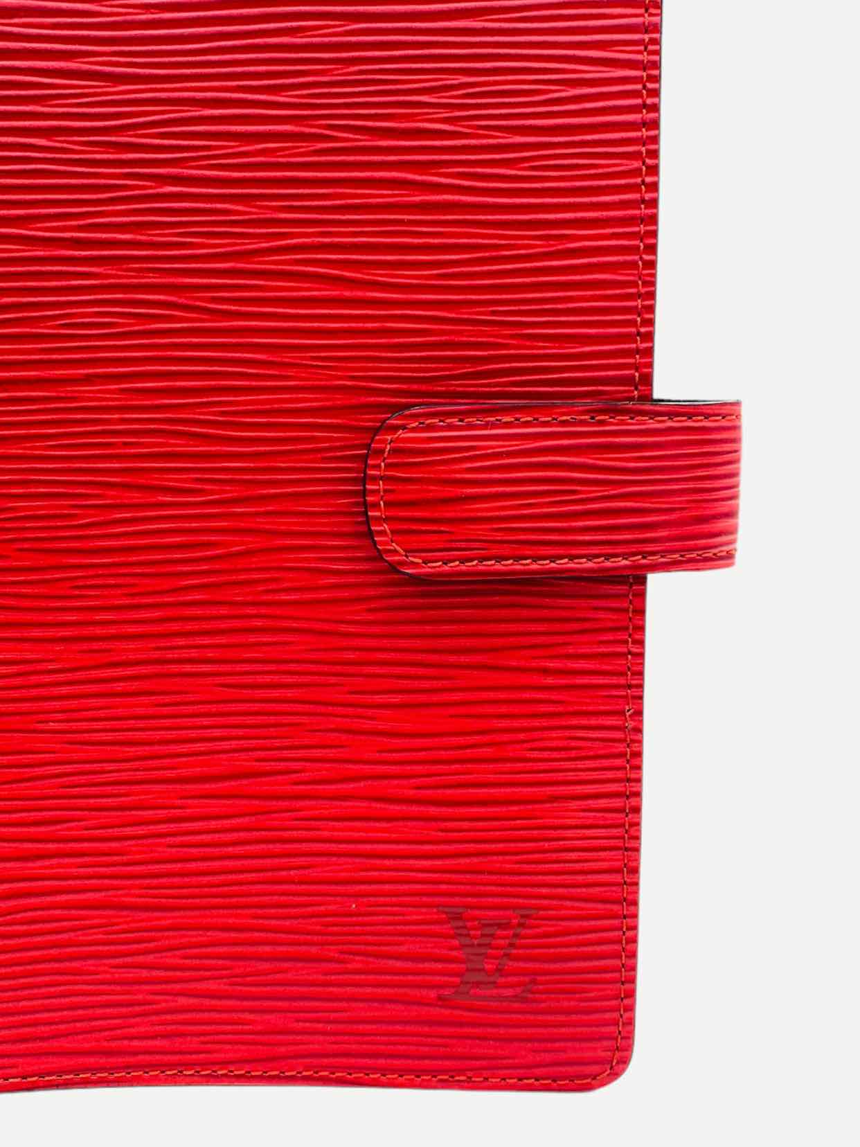 LOUIS VUITTON Red Agenda