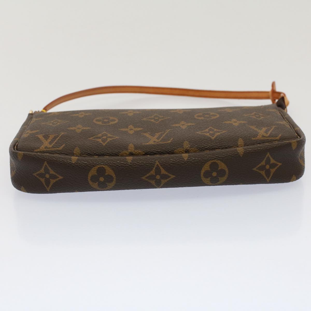 Louis Vuitton Pochette Accessoire  Canvas Clutch Bag