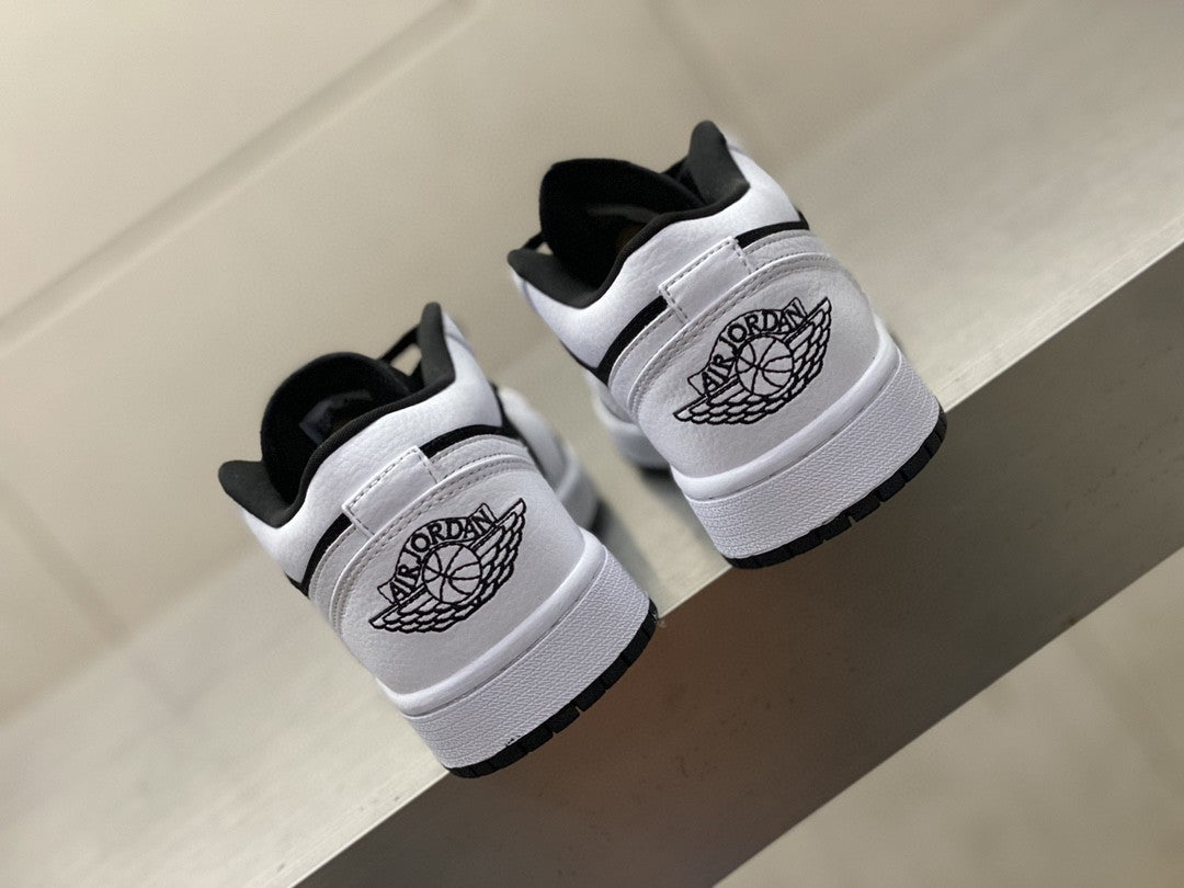  Nike Air Jordan 1 White Black For Men