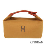 HERMES Brida Black PM Hand bag