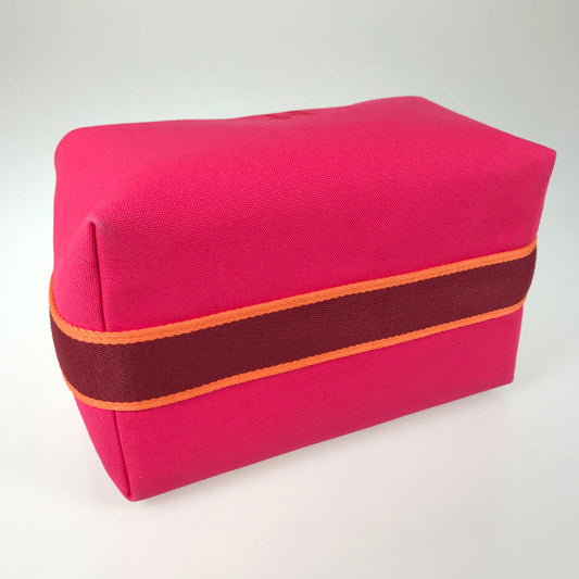 HERMES Bridua Black GM Hand bag