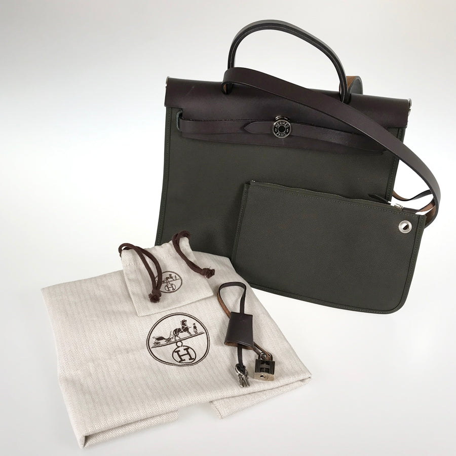 HERMES Herbag Zip PM Hand bag