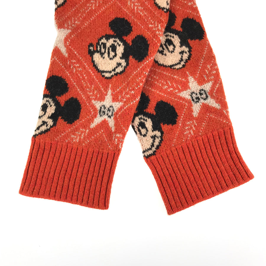 GUCCI Mickey Mo  Collaboration Star Jacquard Knit Women's sweater