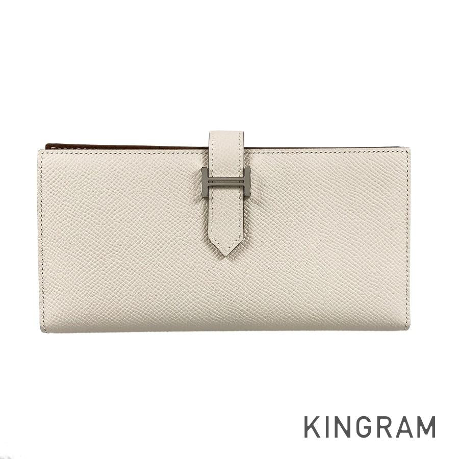 HERMES Bearn Souffle Long wallet bifold