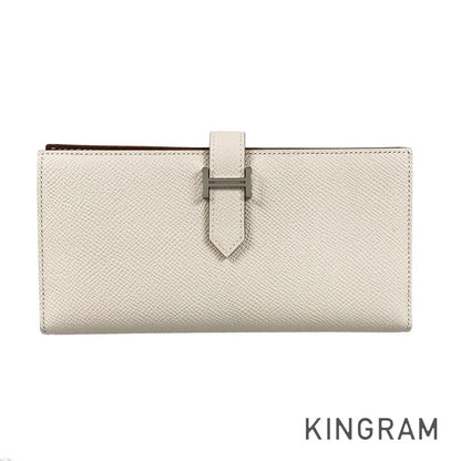 HERMES Bearn Souffle Long wallet bifold