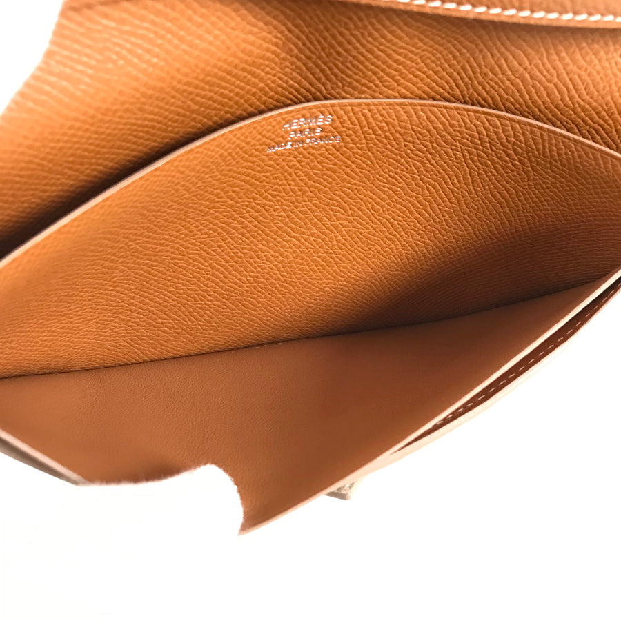 HERMES Bearn Souffle Long wallet bifold