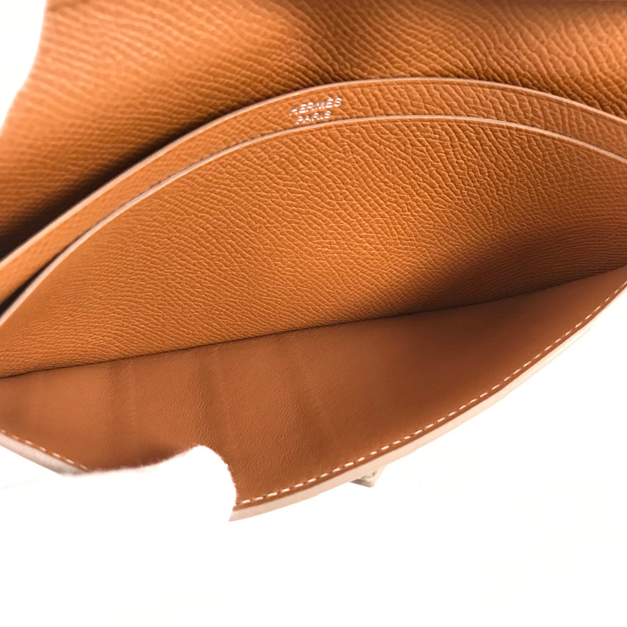 HERMES Bearn Souffle Long wallet bifold
