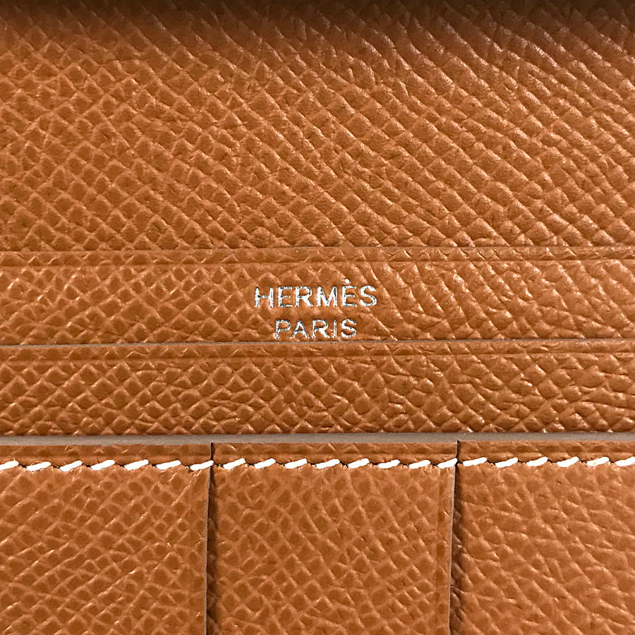 HERMES Bearn Souffle Long wallet bifold
