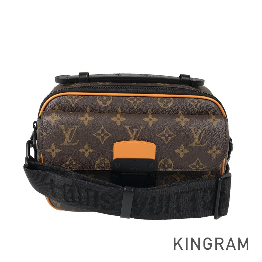 LOUIS VUITTON Monogram Macassar S Lock Messenger M46688 Shoulder bag