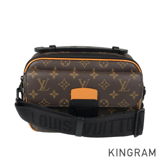 LOUIS VUITTON Monogram Macassar S Lock Messenger M46688 Shoulder bag