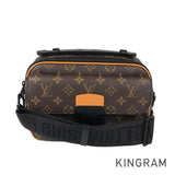 LOUIS VUITTON Monogram Macassar S Lock Messenger M46688 Shoulder bag