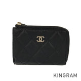 CHANEL Matelasse Trifold wallet