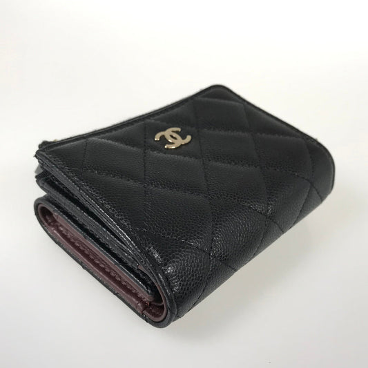 CHANEL Matelasse Trifold wallet
