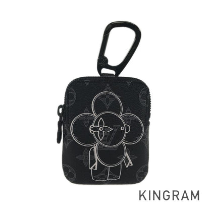 LOUIS VUITTON Monogram Eclipse Vivienne M62895 Key holder