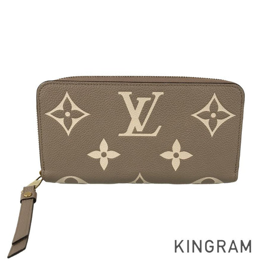 LOUIS VUITTON Monogram Empreinte Bicolor Zippy Wallet M69794 Long wallet Round zipper