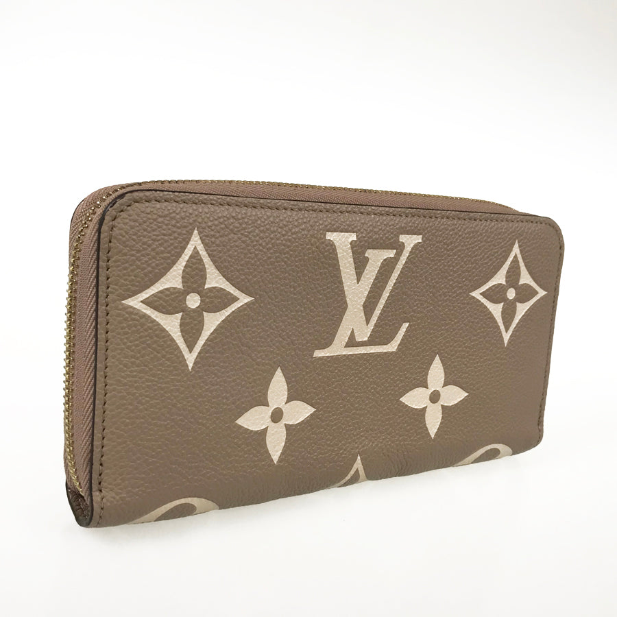 LOUIS VUITTON Monogram Empreinte Bicolor Zippy Wallet M69794 Long wallet Round zipper