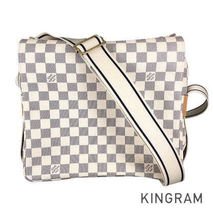 LOUIS VUITTON Damier Azur Naviglio N51189 Shoulder bag