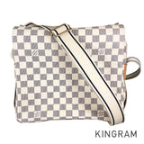 LOUIS VUITTON Damier Azur Naviglio N51189 Shoulder bag
