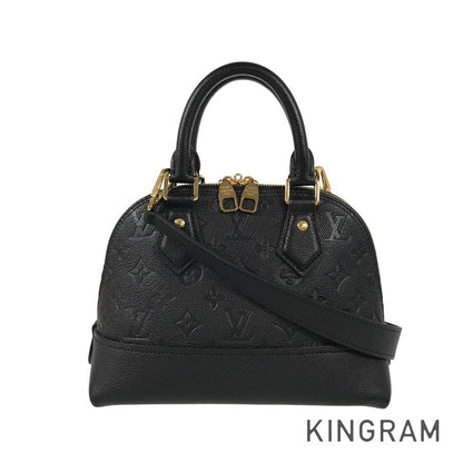 LOUIS VUITTON Monogram Empreinte Neo Alma BB M44829 Hand bag