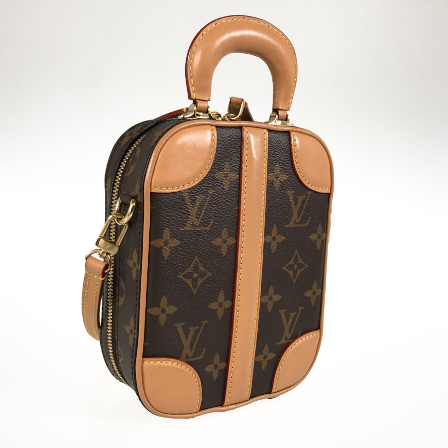 LOUIS VUITTON Monogram Valisette Vertical M68623 Hand bag