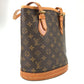 LOUIS VUITTON Monogram Petit Bucket M42238 Tote bag