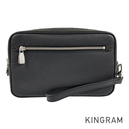 LOUIS VUITTON Taiga Pochette Kasai M30441 Second bag