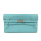 HERMES Kelly Wallet Gillies Long wallet Folding cover lid